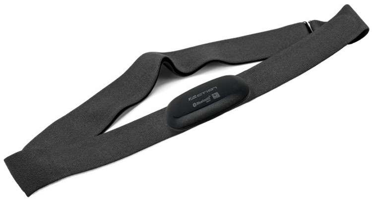 Ceinture avec capteur de fréquence cardiaque Elite ant+ et Bluetooth