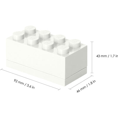 Room Copenhagen LEGO Mini Box 8 Blanc