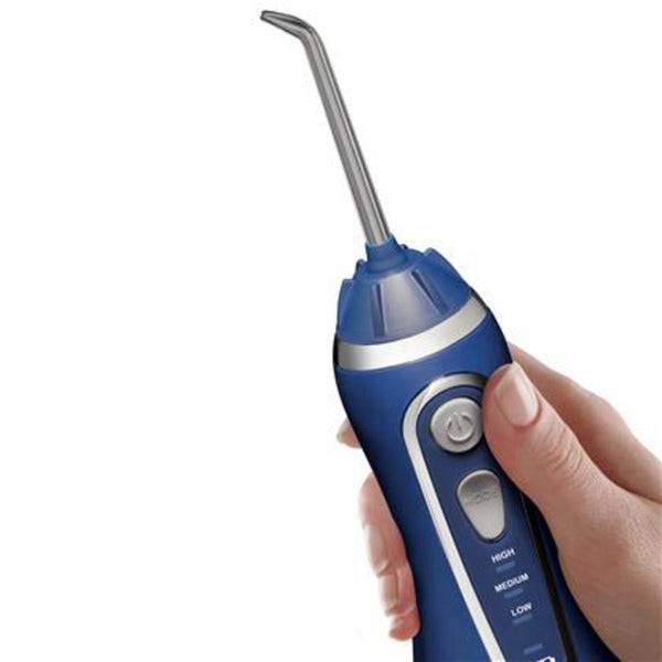 Waterpik WP-583 soins bucco-dentaires bleus avancés sans fil (bleu)
