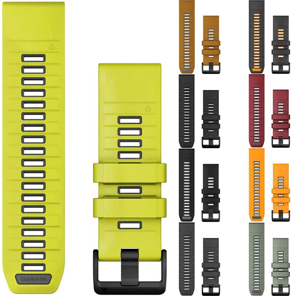 Garmin fenix 8x 7x 6x bracelet en silicone quickfit™ 26 mm