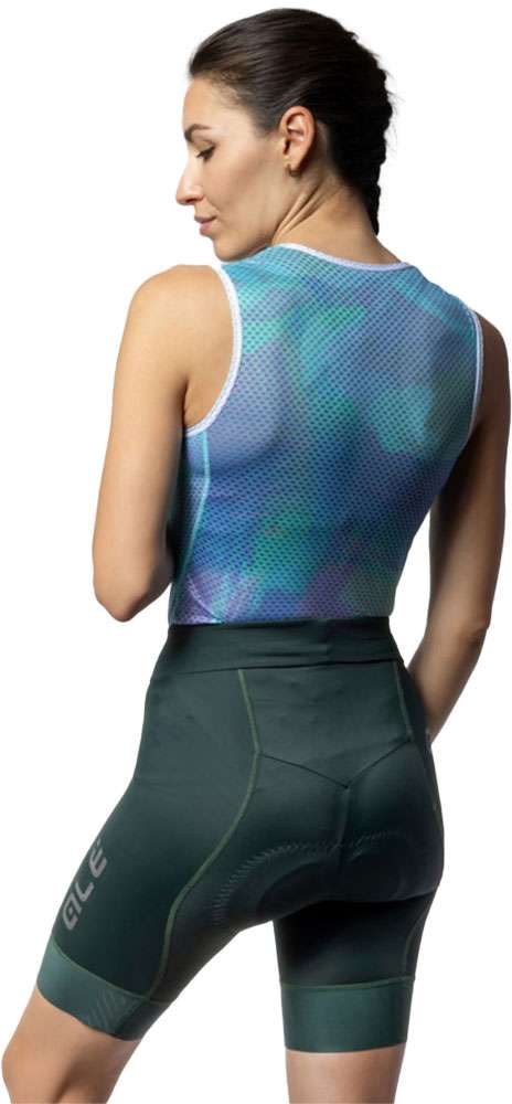 Alé magic color - cuissard cycliste femme avec peau de chamois