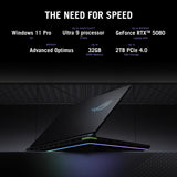 Ordinateur portable de jeu Asus ROG Strix G18 G815LR-S9103W 18 Copilot+ (noir gris | Core Ultra 9 275HX | RTX 5070 Ti | 32 Go | SSD 2 To) - afbeelding 22