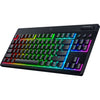 Clavier de jeu mécanique RVB discret Razer blackwidow v4 (noir, disposition américaine (qwerty), orange discret, 80 % (tkl))