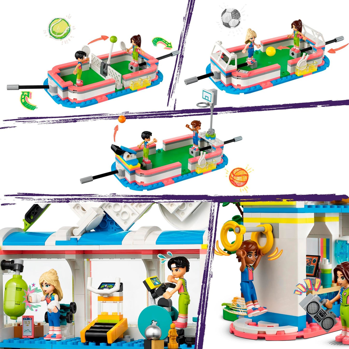 Centre sportif LEGO LEGO 41744