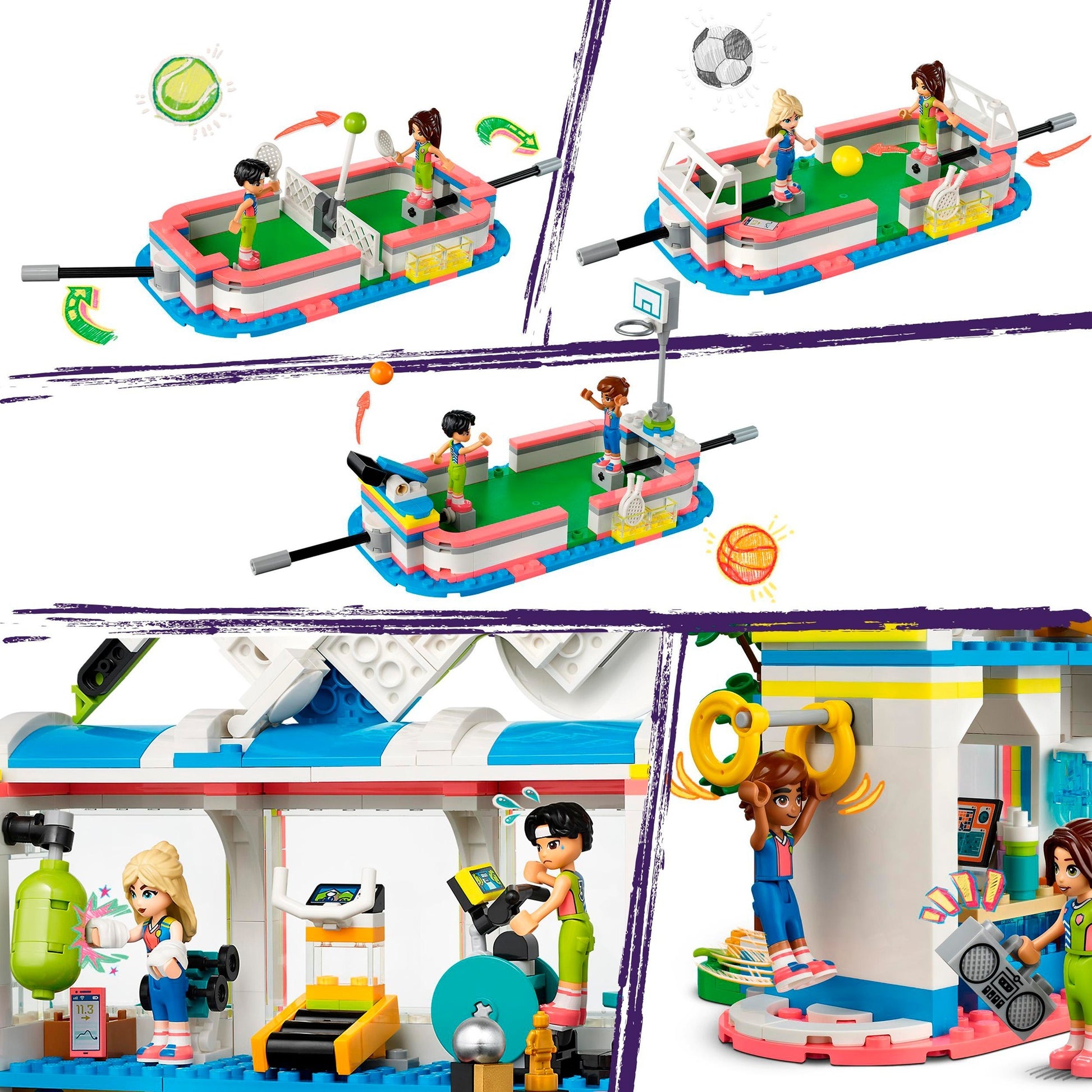 Centre sportif LEGO LEGO 41744