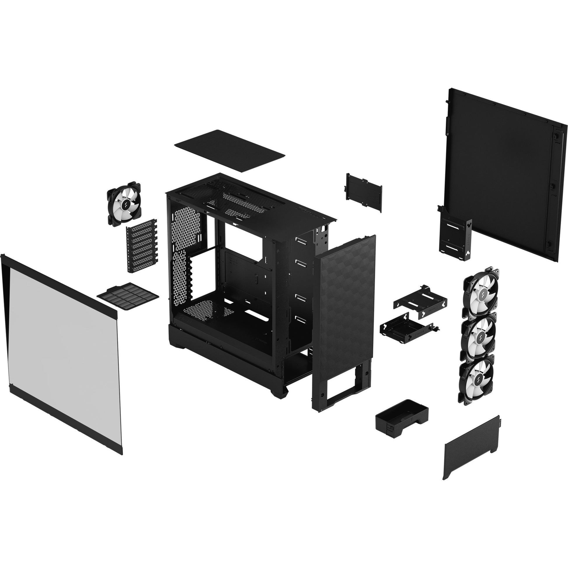 Fractal Design Pop Xl Air RGB Black Tg Clear Tint