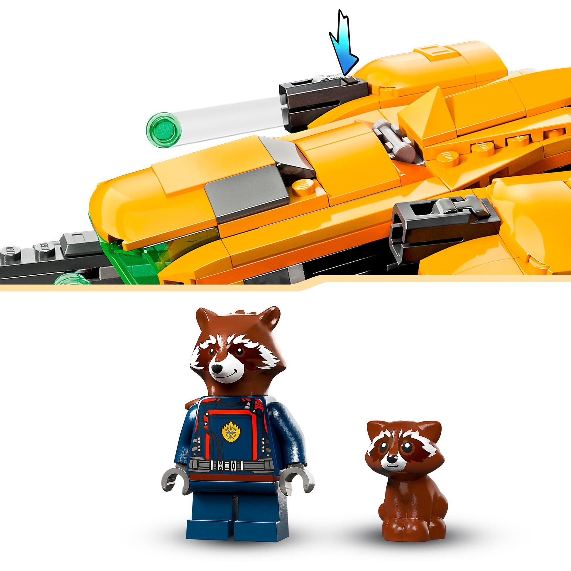 LEGO LEGO Super Heroes 76254 The Baby Rocket Ship