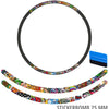 Ensemble d'autocollants pour jantes Rie:sel design 25 mm