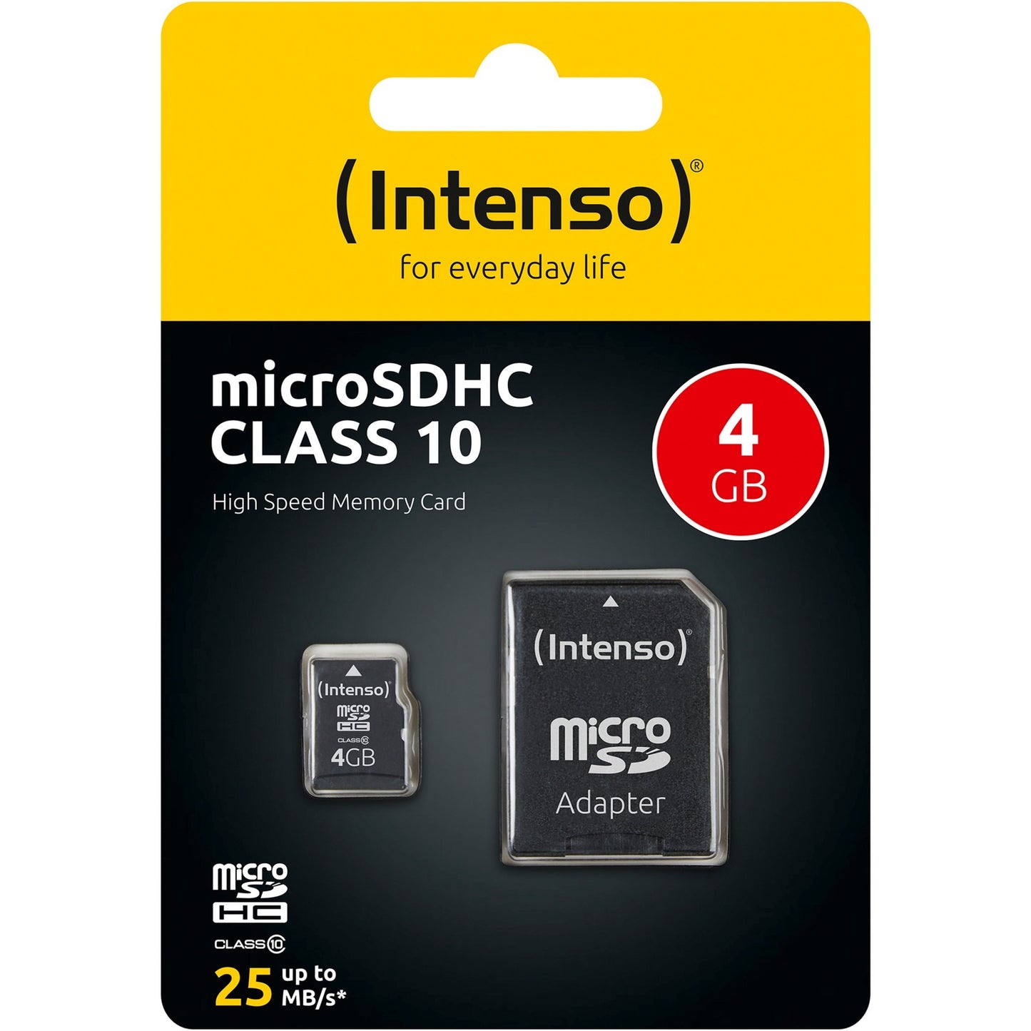 Intenso Microsdhc 4 Go classe 10