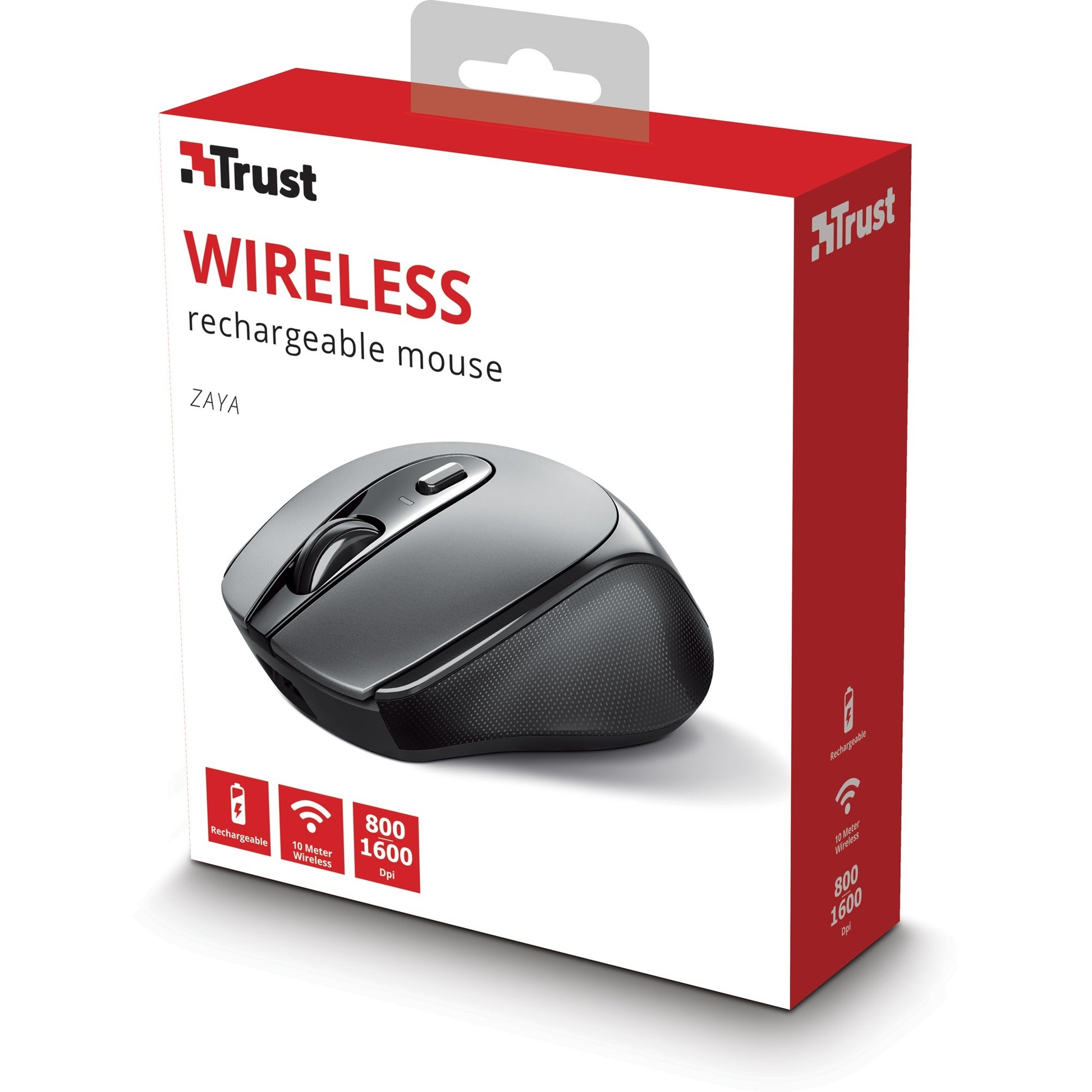 Faites confiance à la souris rechargeable sans fil Zaya