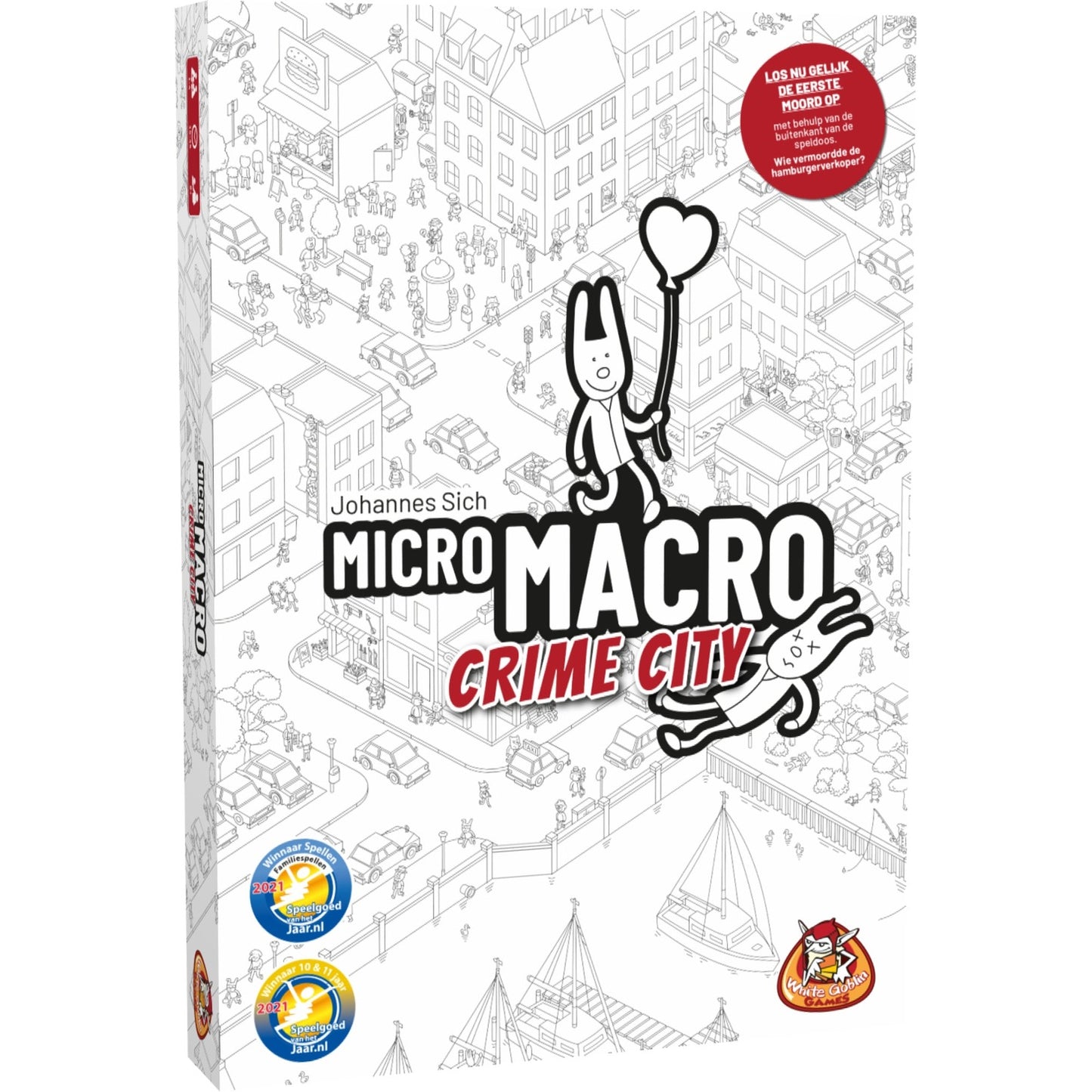 Jeux de gobelin blanc micromacro: Crime City