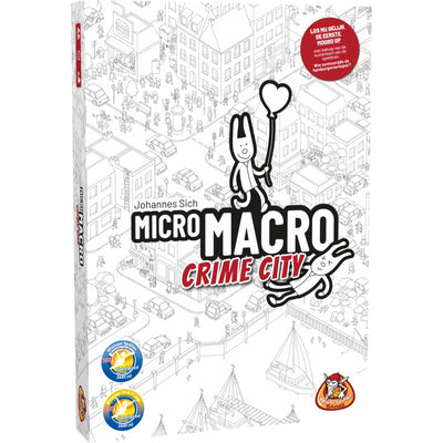 Jeux de gobelin blanc micromacro: Crime City