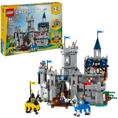 Créateur LEGO 31168 Castle médiéval avec chevaliers à cheval