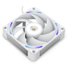 Nzxt f120x ventilateur de boîtier rgb (blanc, 120 x 120 x 30 mm, pwm)