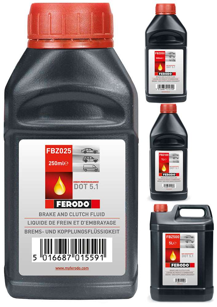 Liquide de frein Ferodo fbz dot 5.1