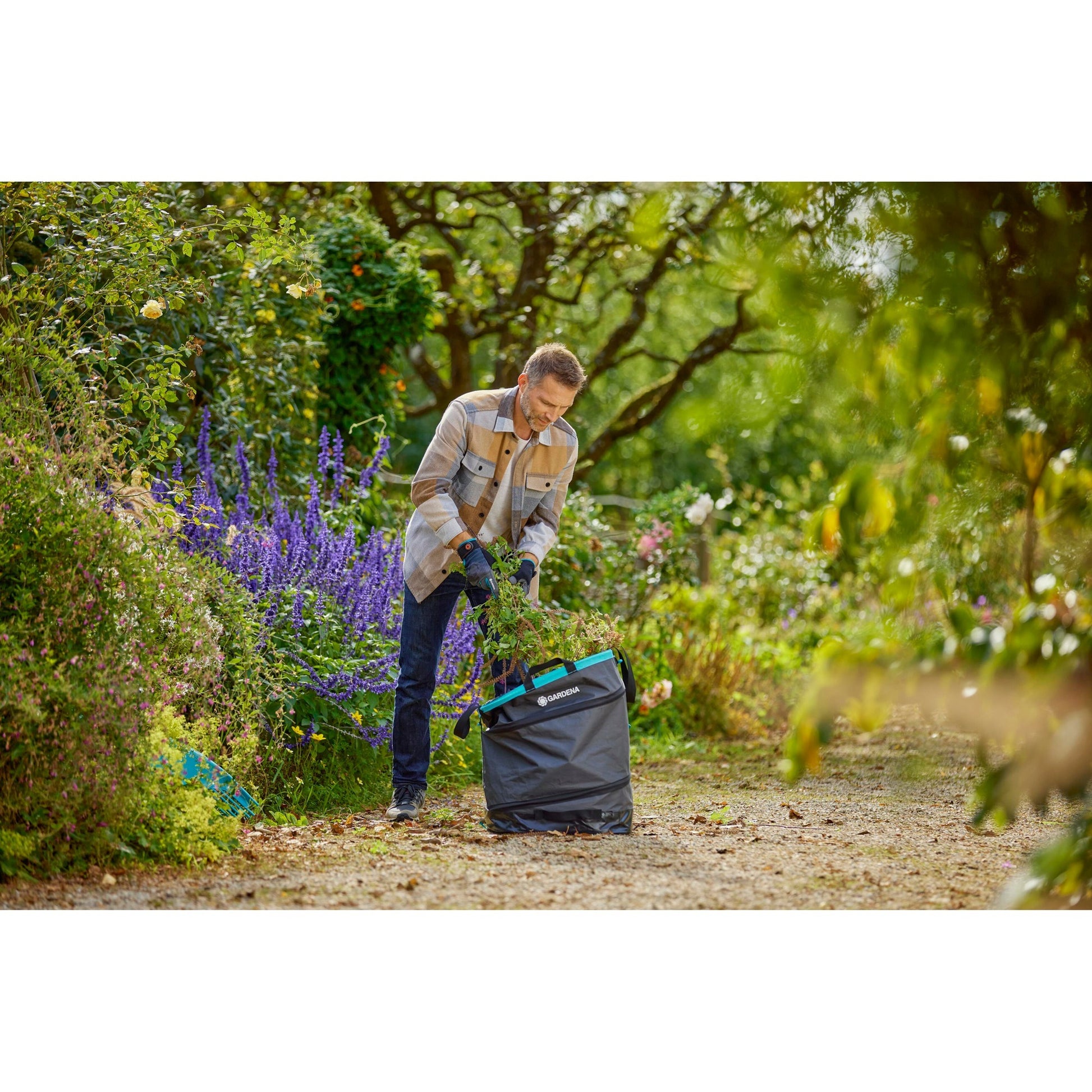 Gardena Garden Waste Pocket pop-up rectangulaire, taille m