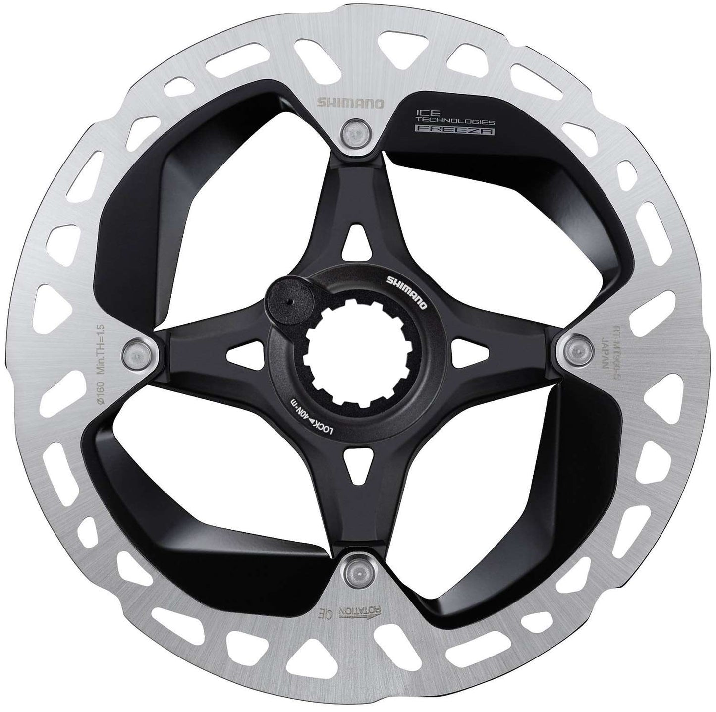 Shimano rt-mt900 rotor à disque à verrouillage central incl. aimant