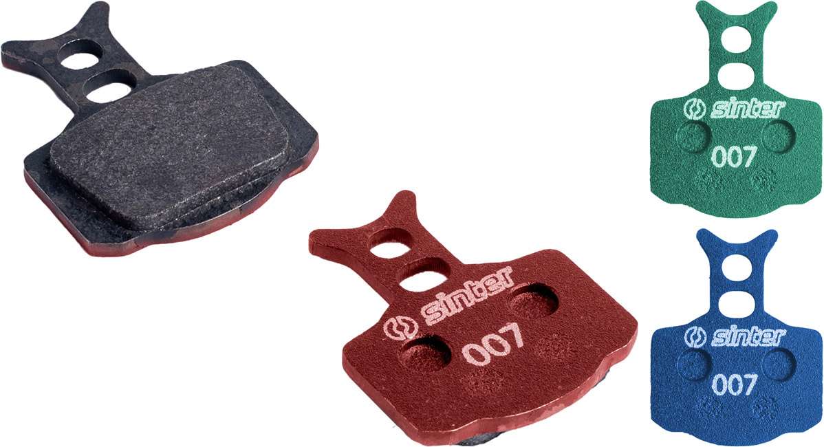 Plaquettes de disque frittées formule 007