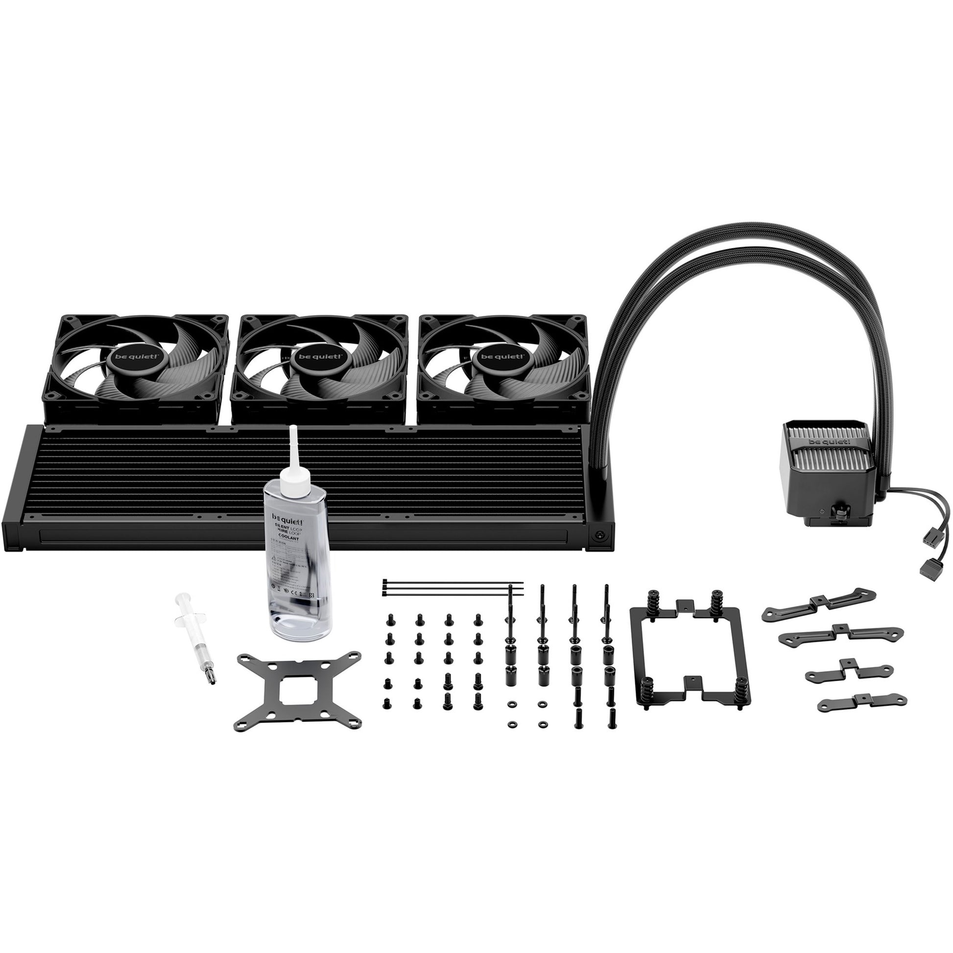 Soyez silencieux! Silent Loop 3 420 refroidissement par eau (noir, PWM 4 broches)