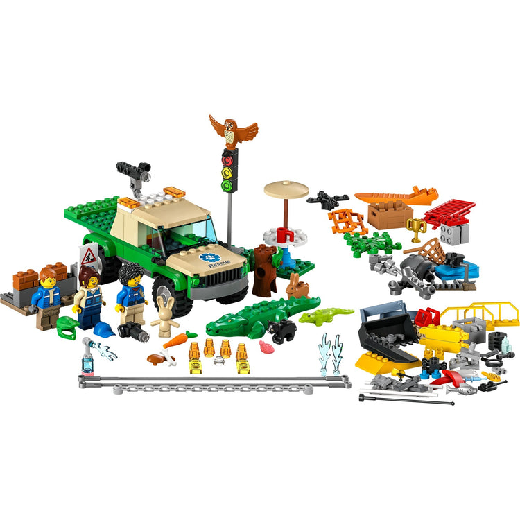 Lego City - Jouet de construction Missions de sauvetage d'animaux sauvages (60353)