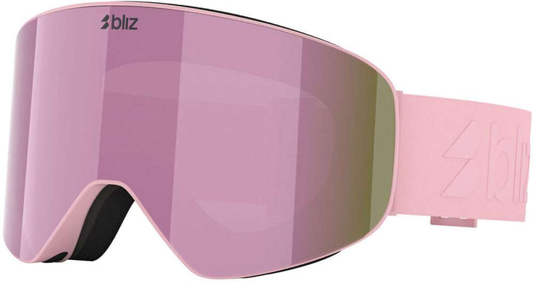 Bliz flow brown w pink multi - masque de ski