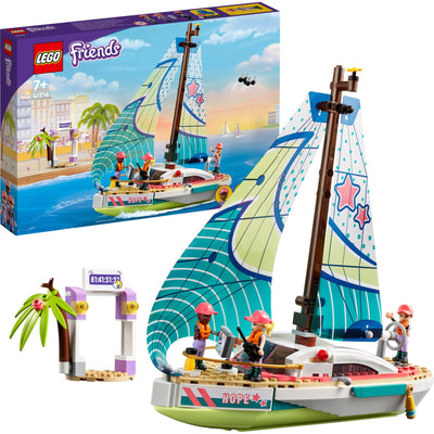 Lego Friends - Jouet de construction d'aventure à la voile de Stephanie (41716)