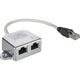 Splitter de câble Goobay RJ45 Cat.5 F UTP T-Adapter