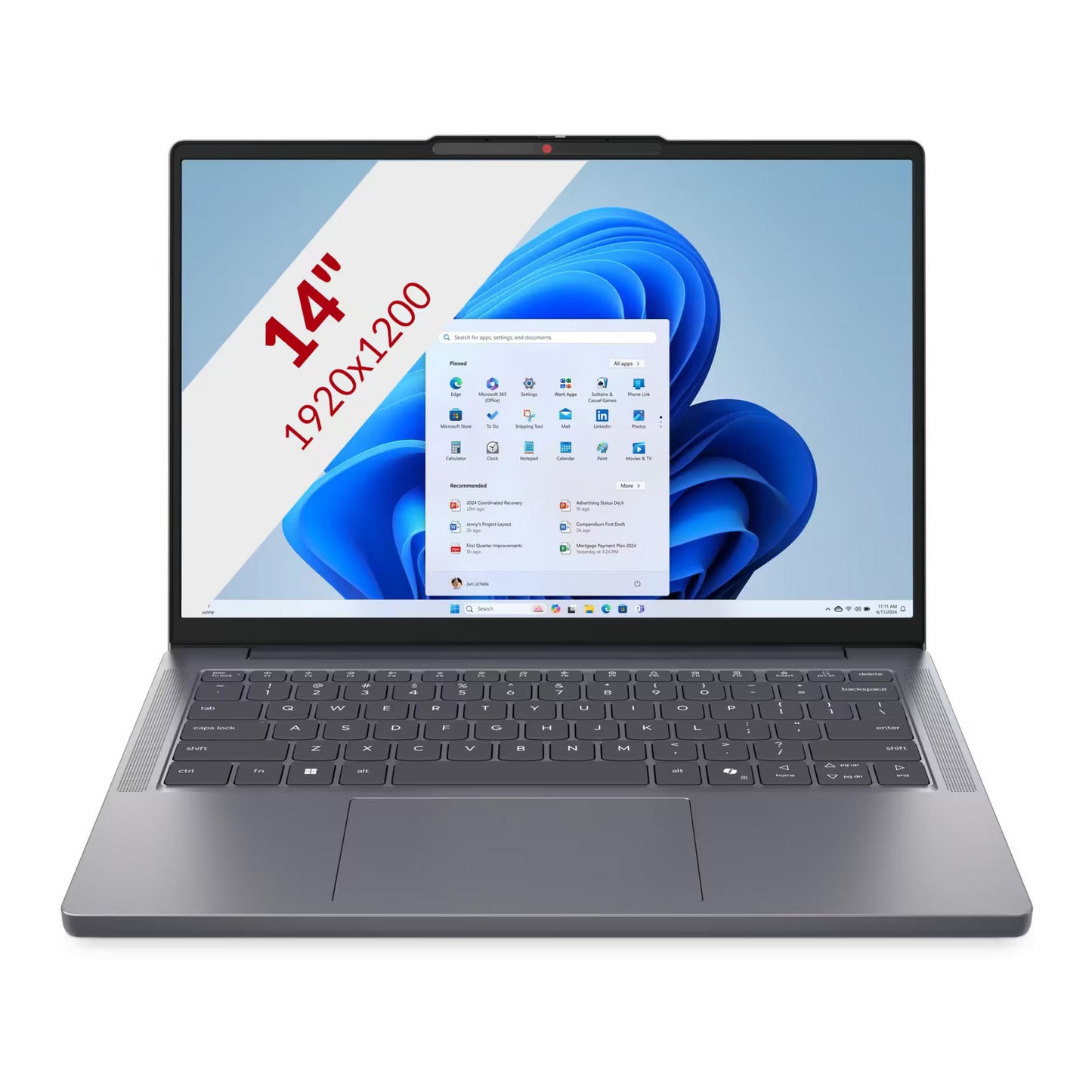 Ordinateur portable Lenovo ideapad slim 3 14ahp10 (83k9003bmh) 14 (gris | ryzen 7 8840hs | graphiques amd radeon 780m | 16 go | SSD 512 to)