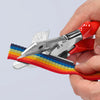 Cutter à mitre de knipex pour profils en plastique et en caoutchouc