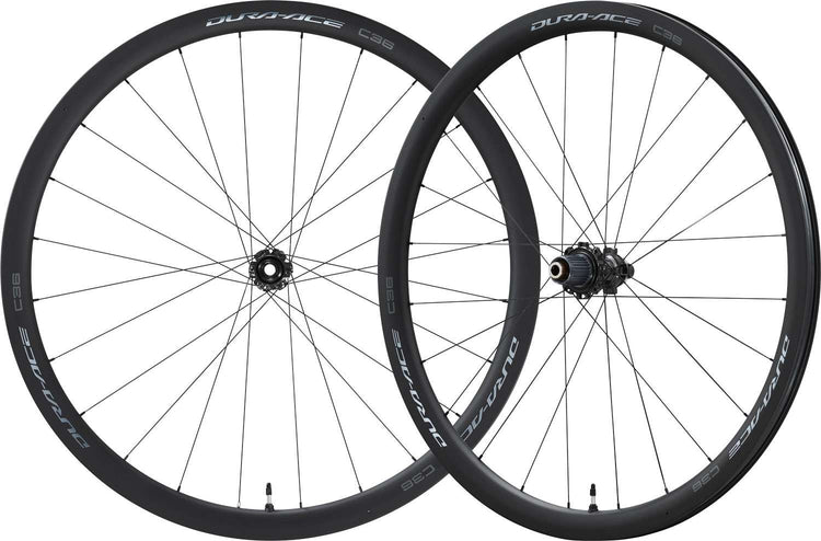 Paire de roues Shimano Dura Ace WH-R9270-TL 28 Center Lock en carbone