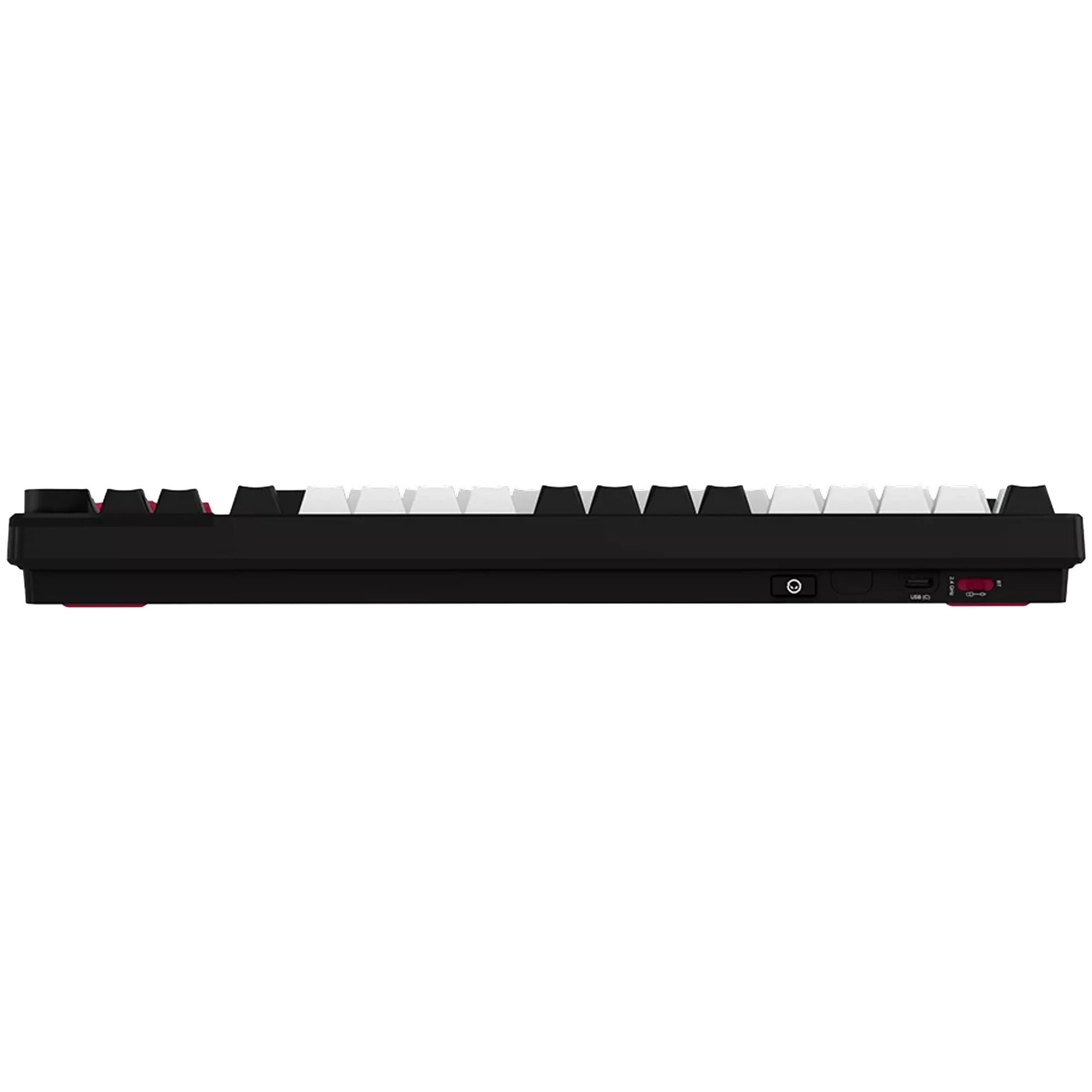 Lorgar kbp70tklw, clavier de jeu (noir, disposition américaine, logar toxique violet, tkl, rvb, échangeable à chaud, pbt double-shot, bluetooth 2.4ghz usb)