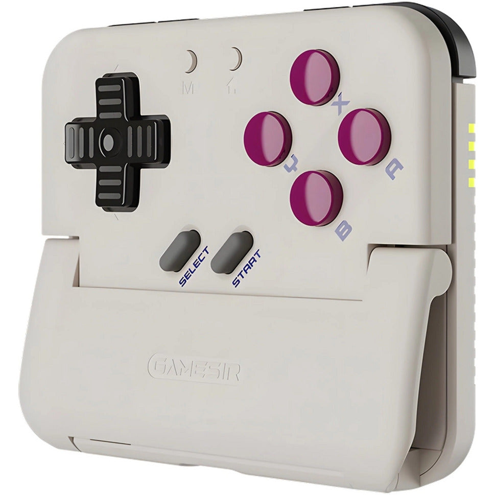 Manette mobile verticale Gamesir pocket taco - rétro blanc (blanc, bluetooth, android)