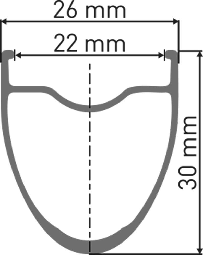 Roue arrière Dt swiss e 1800 spline® db 28 30mm