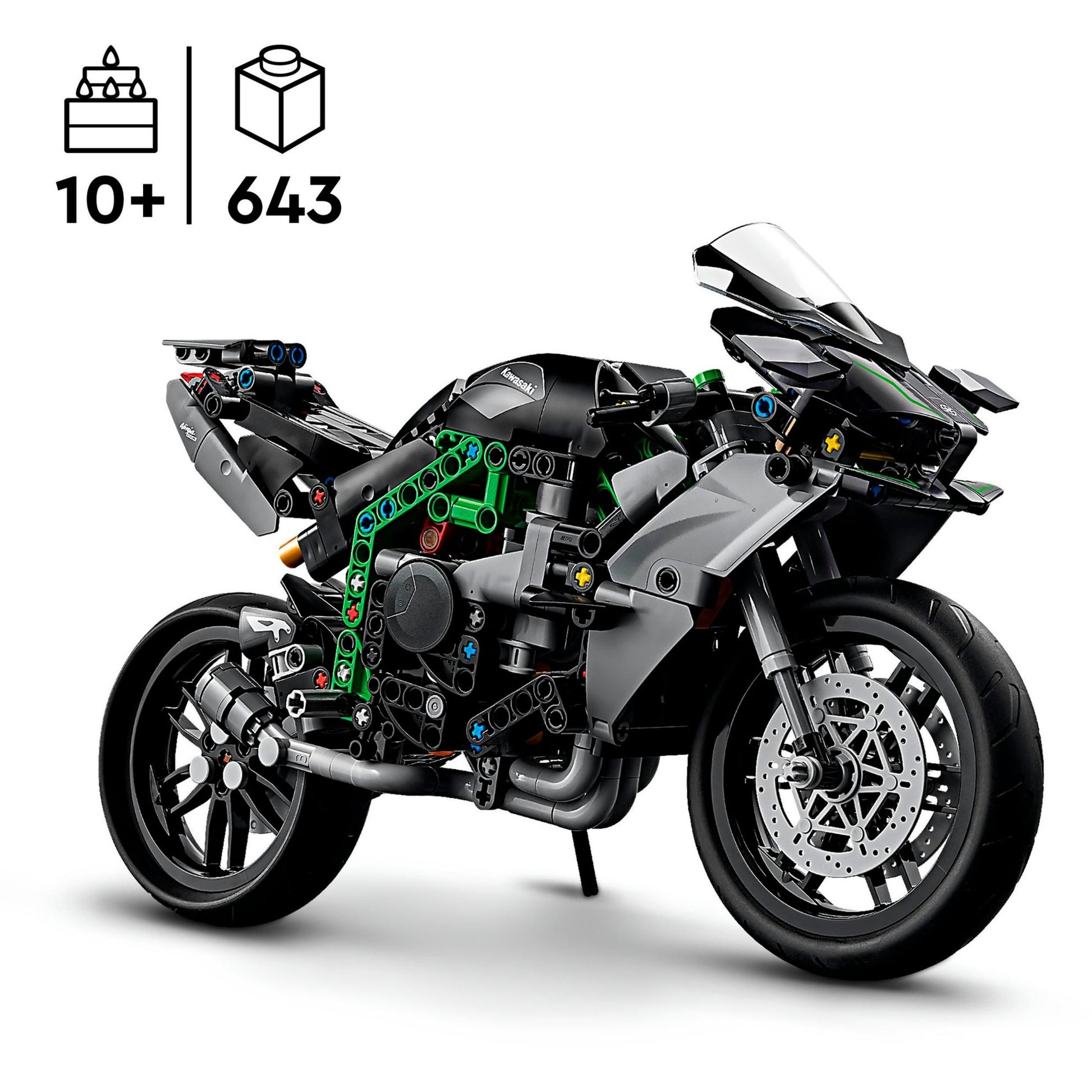 Lego Lego Technic 42170 Kawasaki Ninja H2R Motor