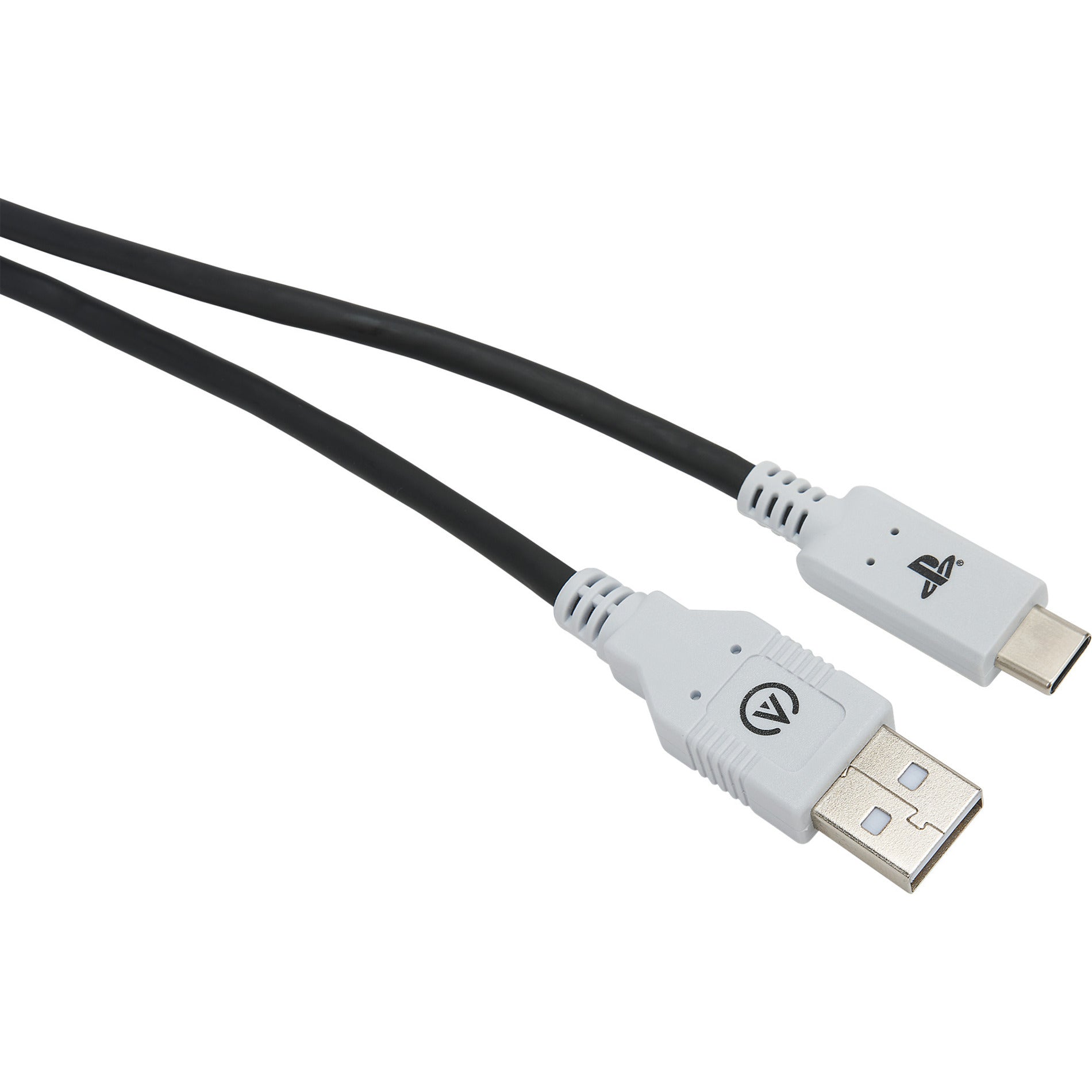Câble Powera USB-C pour Playstation 5 (noir et blanc, 3 mètres)