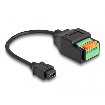 Adaptateur Dellock USB 2.0, Femme Mini-B de type USB 2.0> 5 pi
