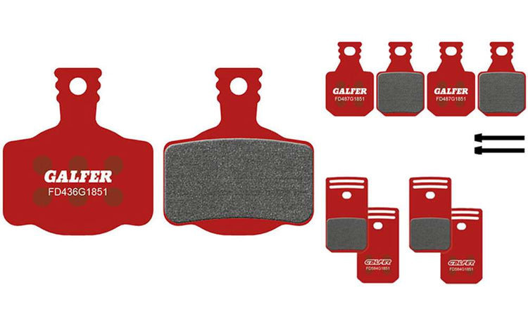 Galfer bike plaquettes de disque avancées pour magura campagnolo