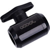 Alphacool eiszapfen robinet à tournant sphérique 2 voies (noir)