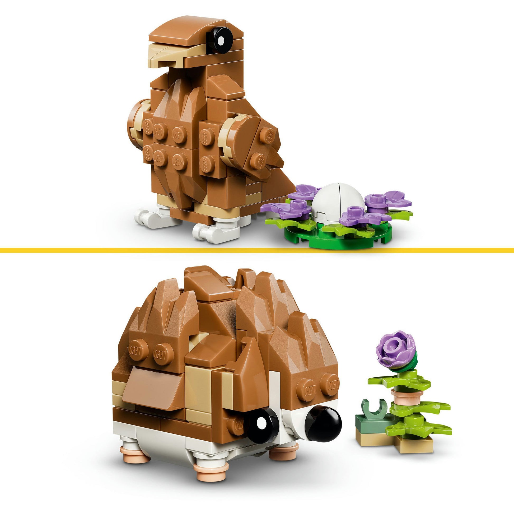 Lego 31376 créateur hamster mignon avec fleur | 2 pièces