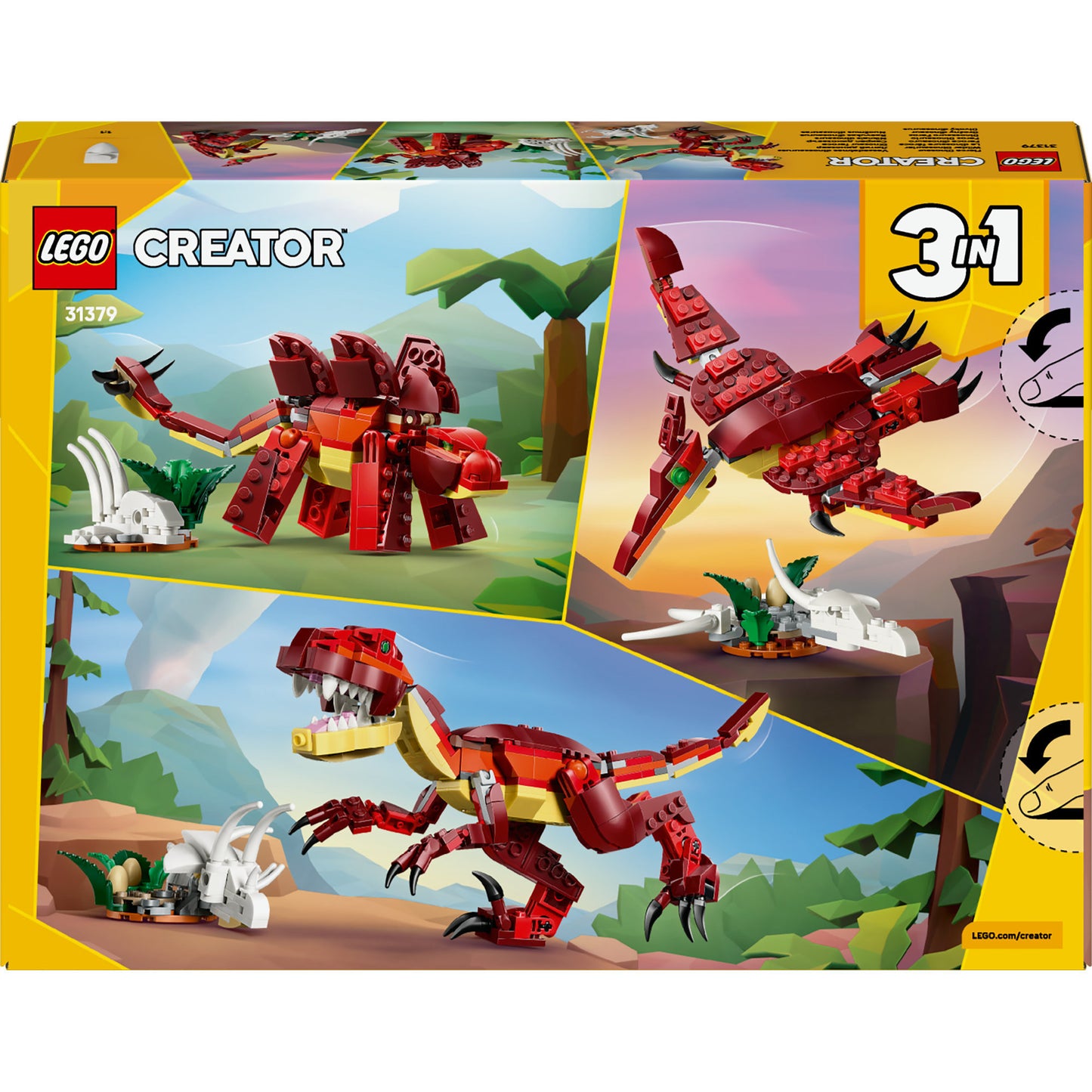 Lego Creator 31379 dinosaure féroce