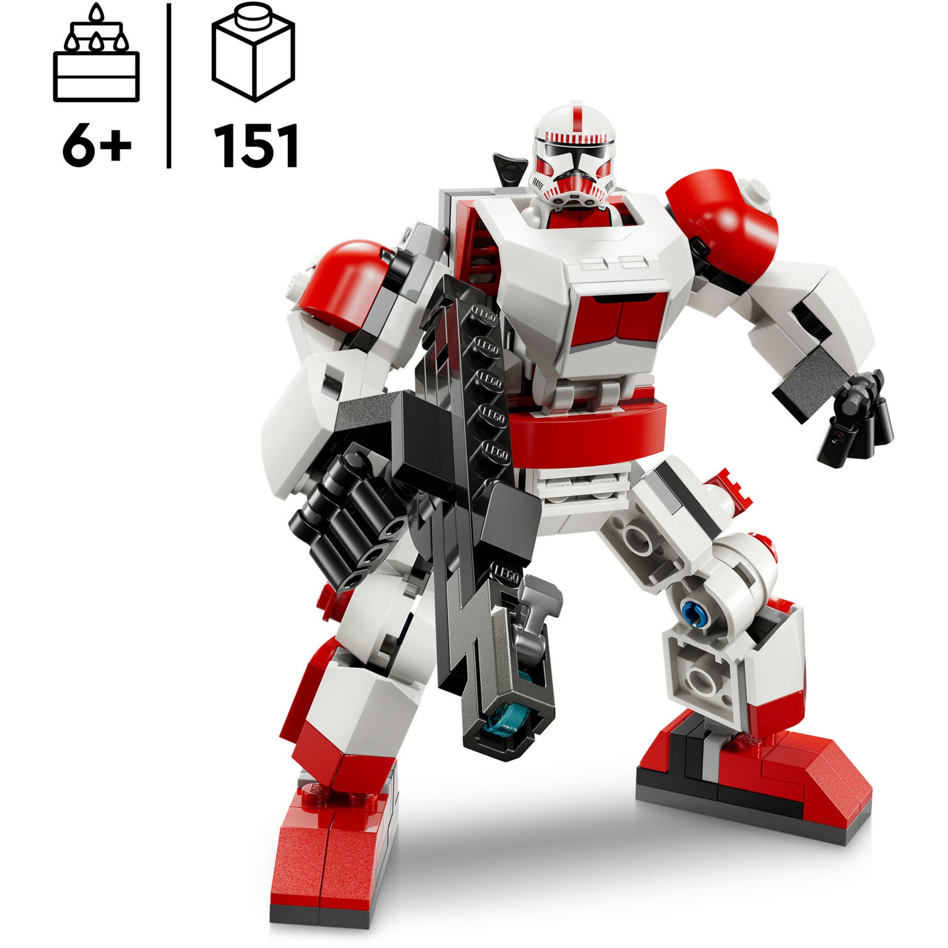 Lego Star Wars TM 75448 Clone Shock Trooper Mech | 2 pièces
