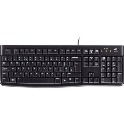 Logitech Logitech K120 Style Business USB Clavier [USB, 104-Key, Numpad, durable, noir]