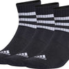 Adidas 3 stripe c spw mid - chaussettes (paquet de 3)