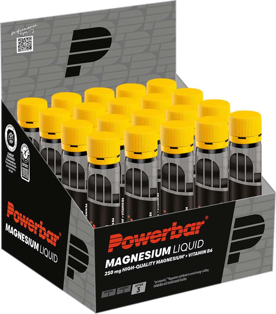 Powerbar Black Line magnésium liquide ampoule 20x25 ml