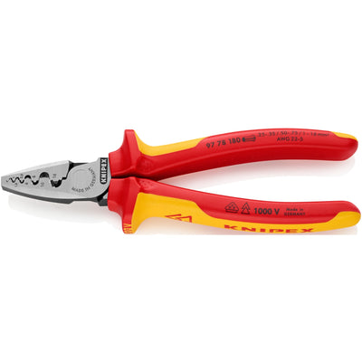 Knipex Krimptang pour Veerrindhulzen VDE 9778180