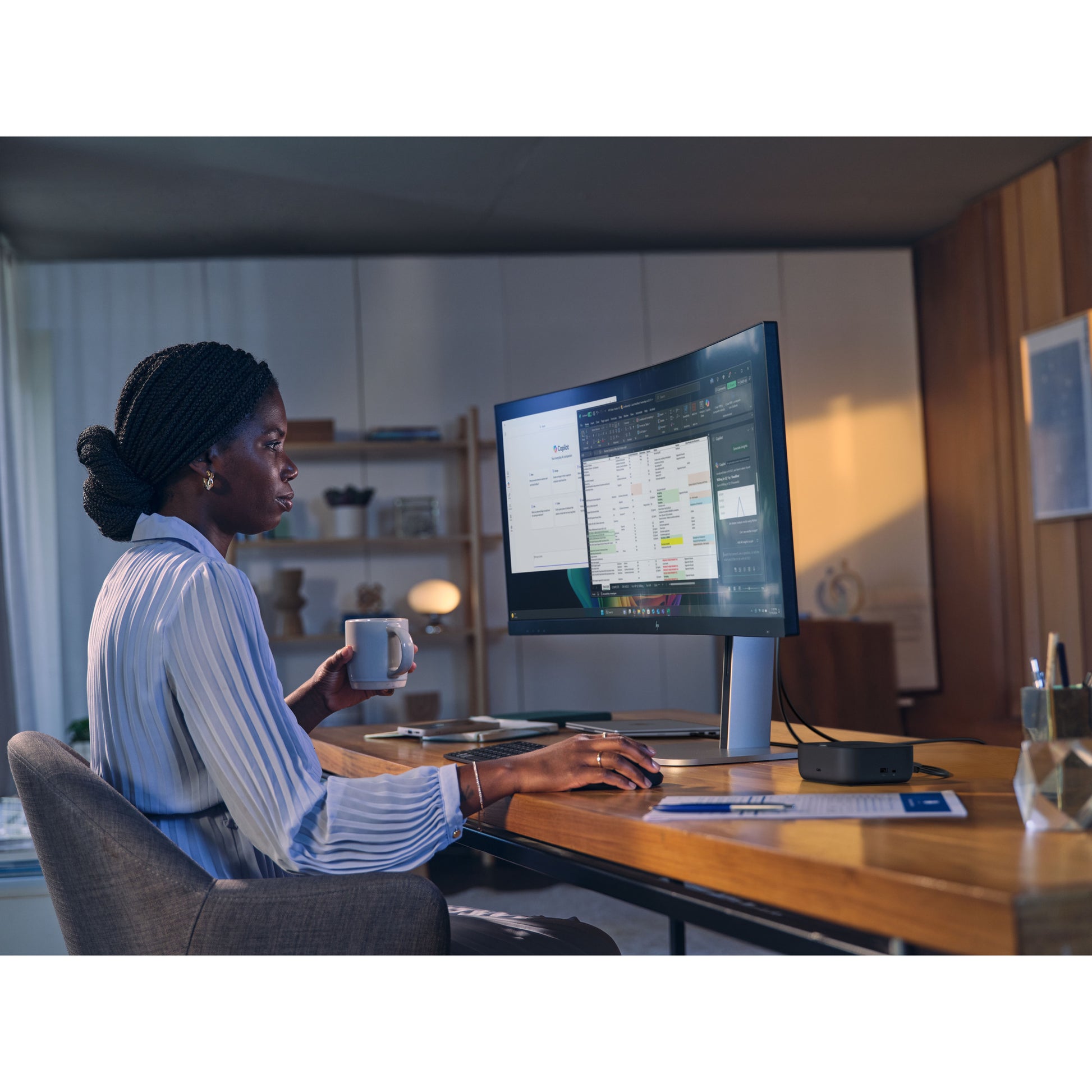 Station d'accueil Hp usb-c 100w g6 (noir)