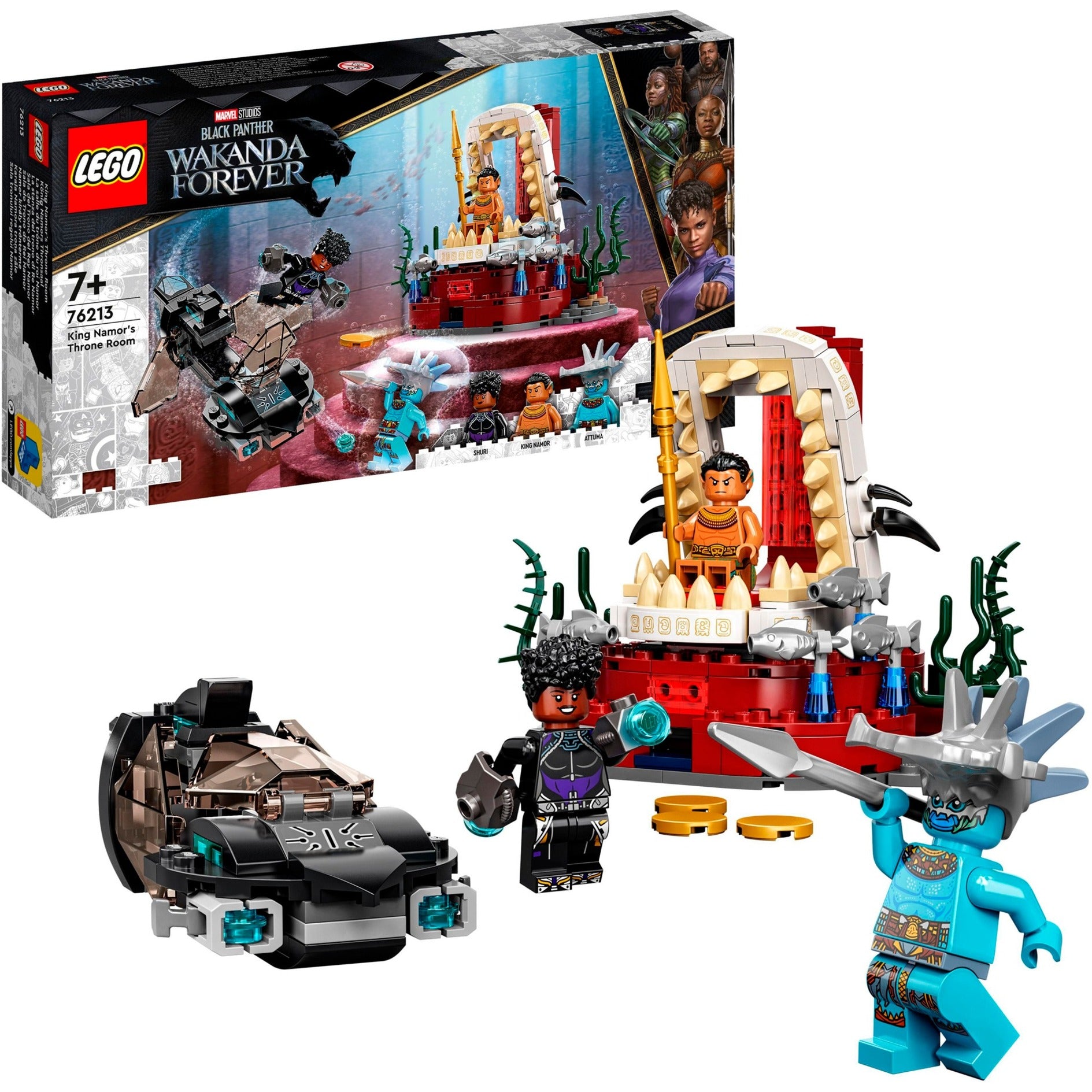 LEGO LEGO Super Heroes 76213 King Namor’s Throne Hall