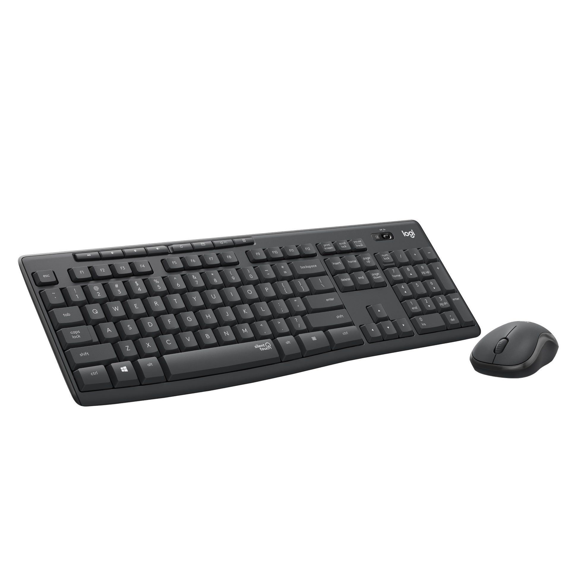 Logitech MK295 Silent Wireless Keyboard and Mouse Combo (clavier et souris sans fil silencieux)