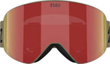 Bliz flow brown w red multi - masque de ski - afbeelding 2