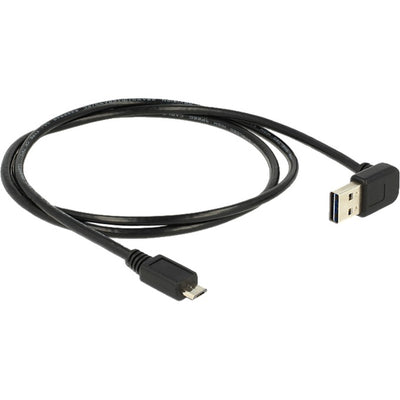 Dellock USB-A 2,0 mâle 90 °> Micro-USB mâle